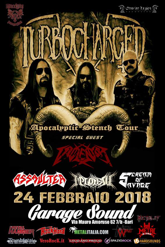 APOCALYPTIC STENCH TOUR: l'evento più violento ed alcolico del 2018 in terra barese
