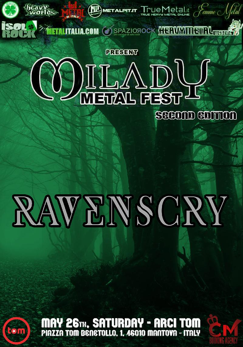 RAVENSCRY: annunciati al Milady Metal Fest II