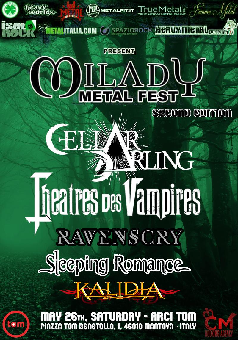 MILADY METAL FEST II: annunciati anche i Sleeping Romance