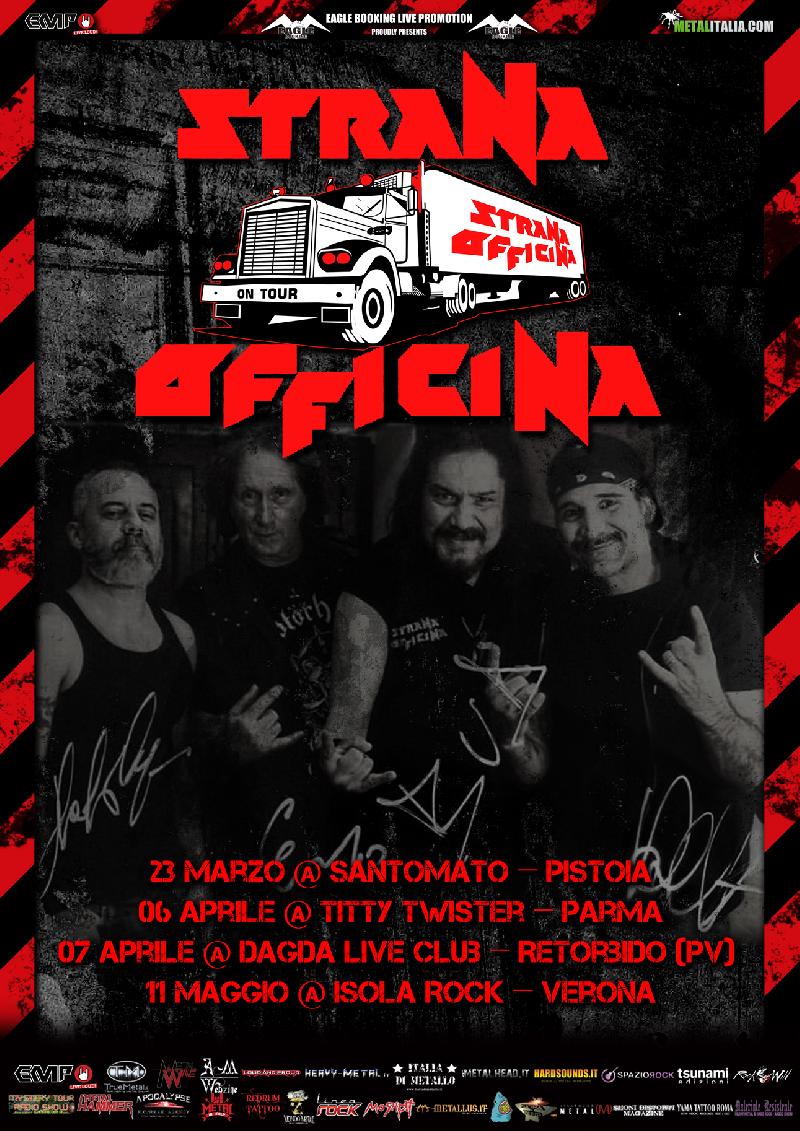 STRANA OFFICINA: nuove date live con set-list speciale