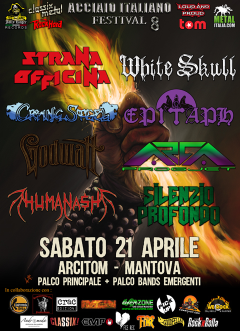 ACCIAIO ITALIANO FESTIVAL 8: tutti i dettagli