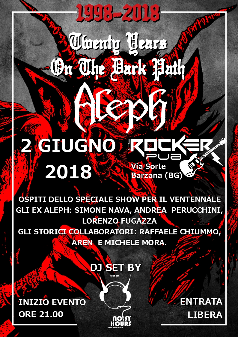 ALEPH: live speciale per il ventennale della loro carriera