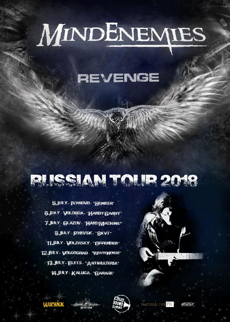 MIND ENEMIES: annunciato il Russian Tour 2018