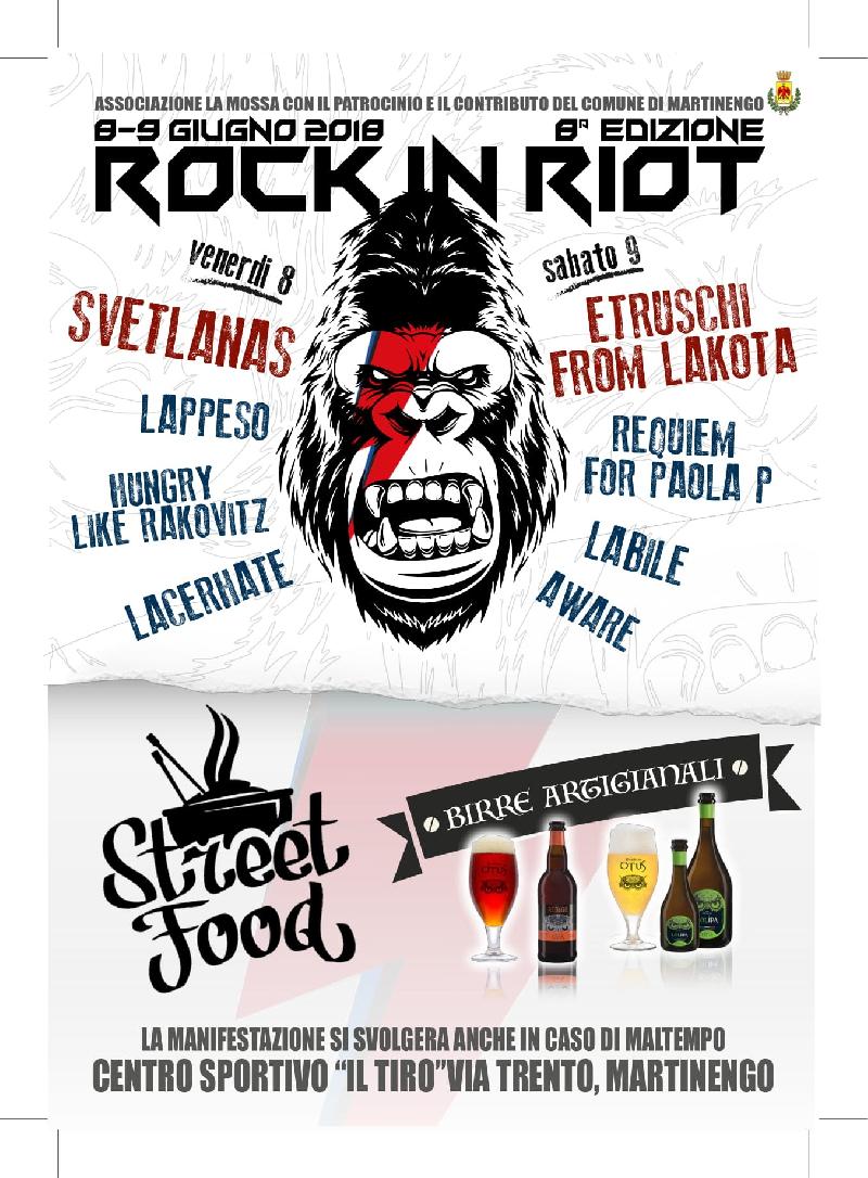ROCK IN RIOT 2018: i dettagli dell'ottava edizione