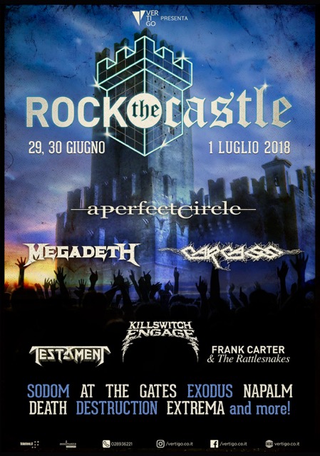 EGOSYSTEMA: confermati al Rock The Castle 2018