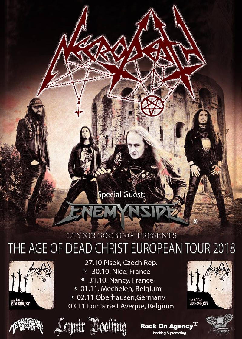 ENEMYNSIDE: in Europa con i NECRODEATH