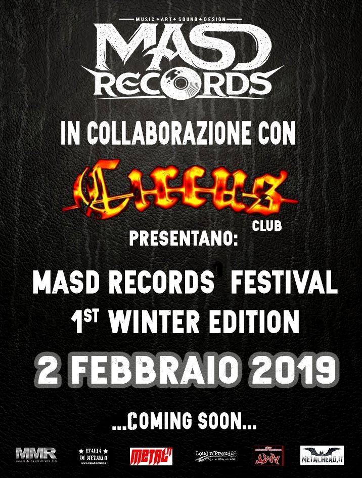 MASD RECORDS FESTIVAL: le prime due bands del Festival esclusivo