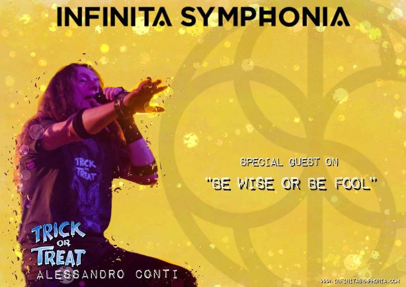 INFINITA SYMPHONIA: Alessandro Conti special guest sul nuovo album ''Liberation''