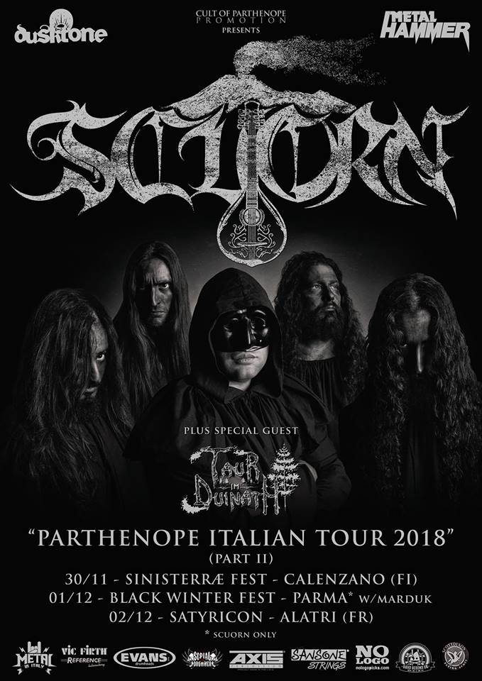 SCUORN: tre date in Italia per il Parthenope Italian Tour 2018 (part II)