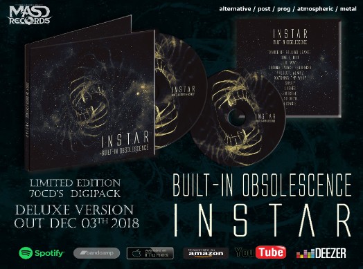 BUILT-IN OBSOLESCENCE: la ristampa del disco ''Instar''