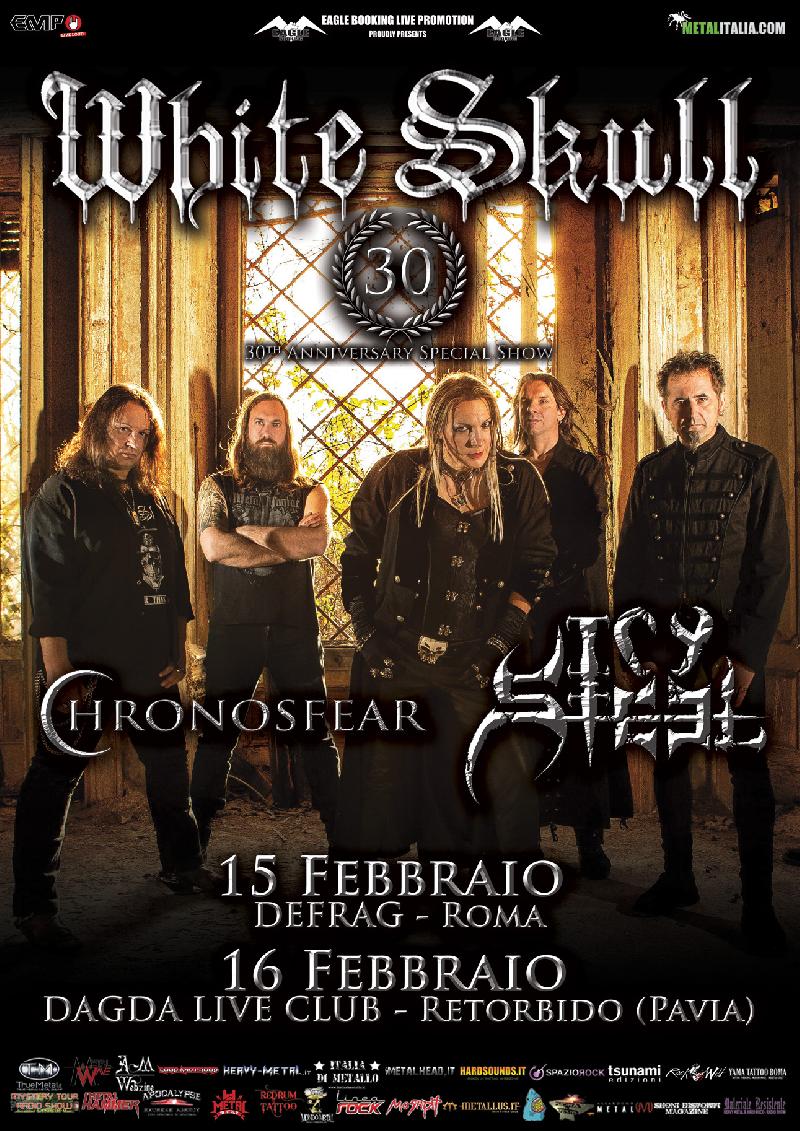WHITE SKULL: due date a febbraio per il 30° anniversario