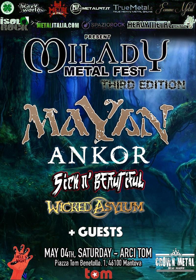 MILADY METAL FEST 2019: contest per suonare al fest del 4 Maggio 2019