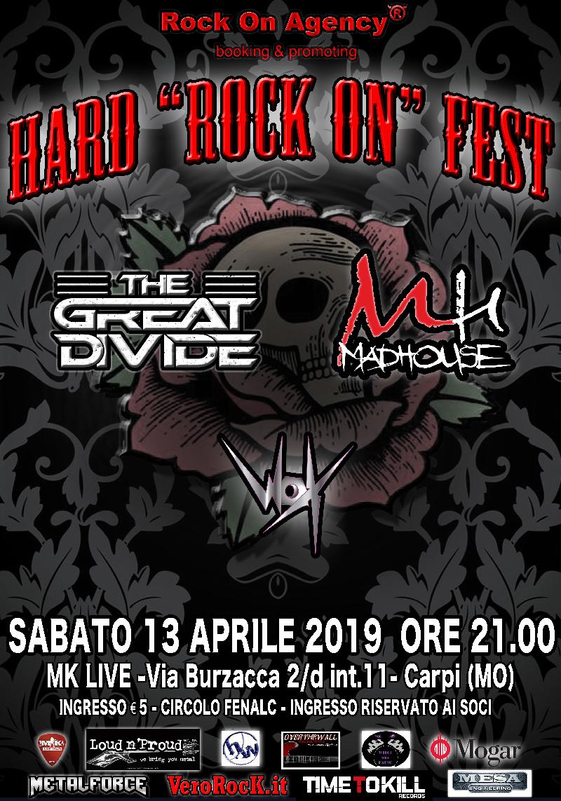 HARD ROCK (ON) FEST: hard rock made in Italy