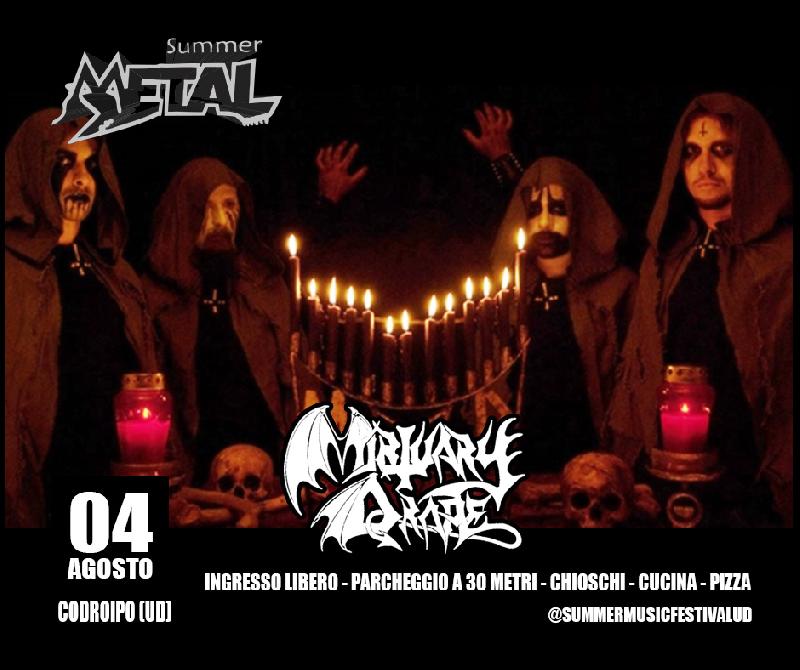 MORTUARY DRAPE: headliner al Summer Metal di Udine