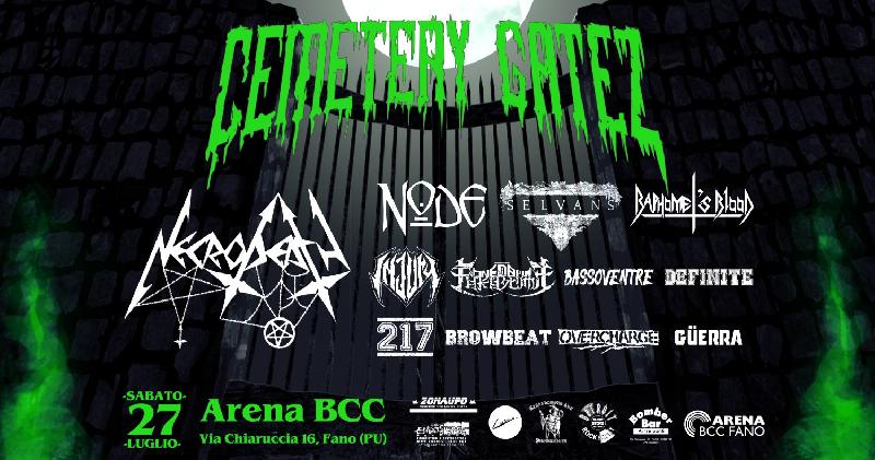 CEMETERY GATEZ FEST 2019: i dettagli della serata