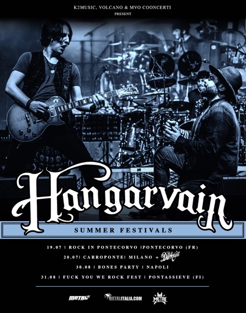 HANGARVAIN: al via il Summer Tour