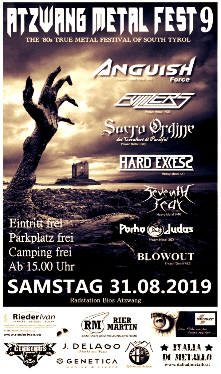 ATZWANG METAL FEST 2019: i dettagli dell’evento a Campodazzo (BZ)