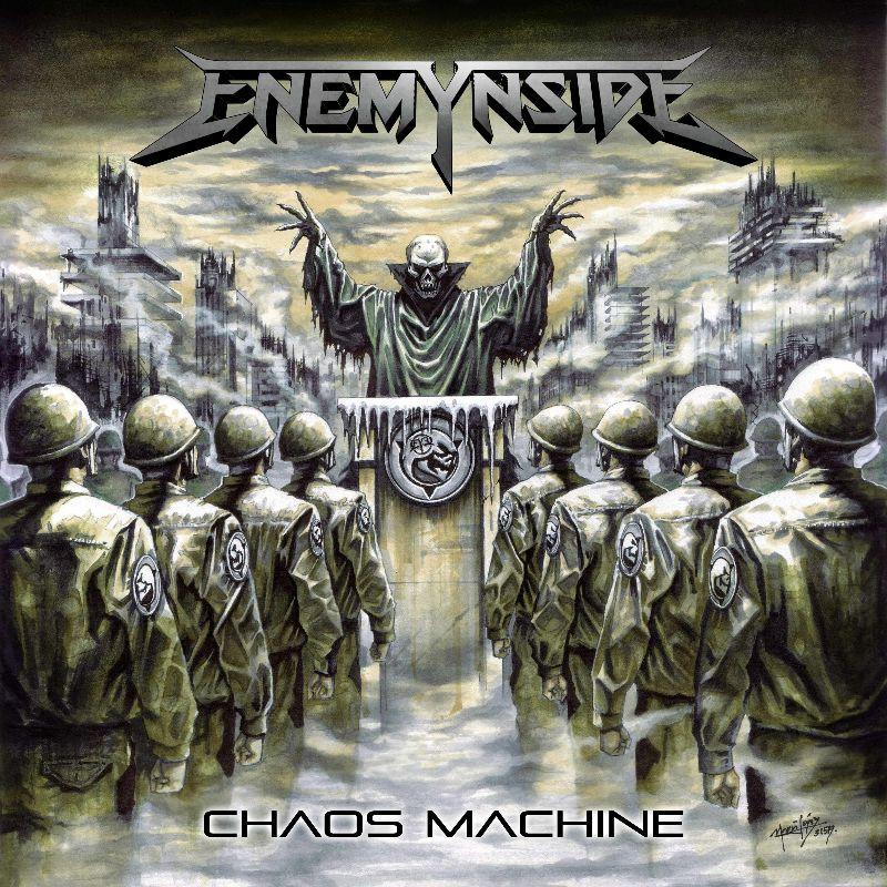 ENEMYNSIDE: svelata la copertina del nuovo album ''Chaos Machine''