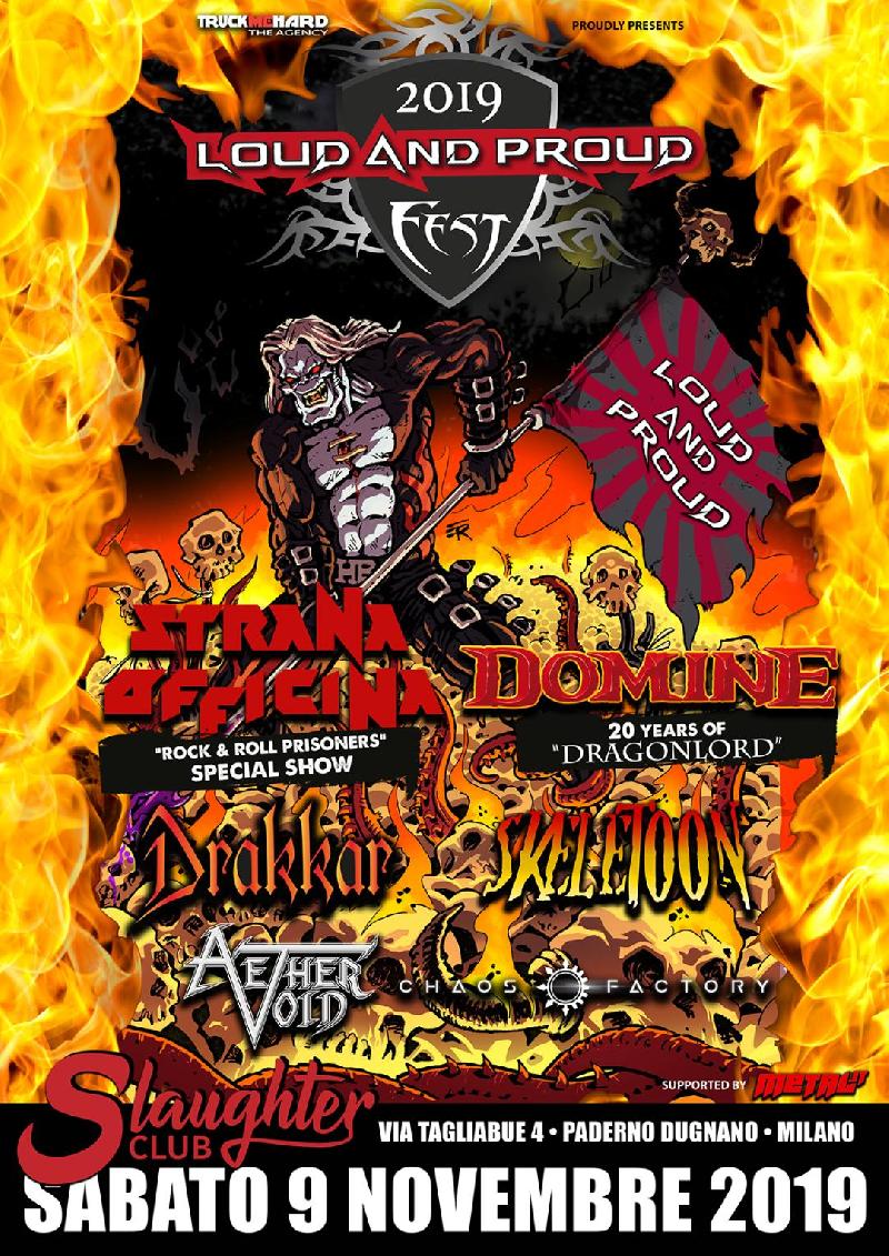 LOUD AND PROUD FEST 2019: special Show dei Domine