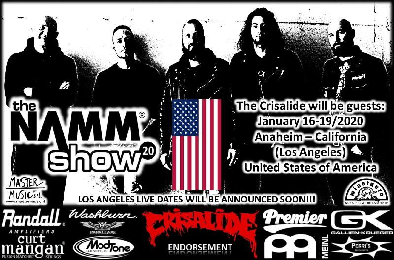 CRISALIDE: ospiti al The Namm Show 20