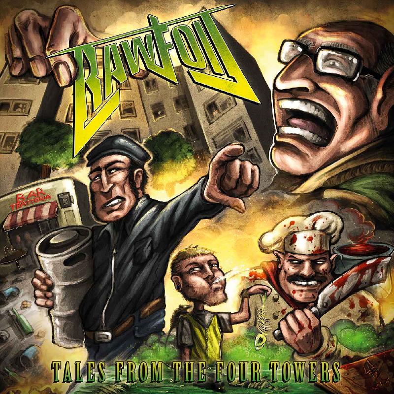 RAWFOIL: svelata la cover del nuovo EP ''Tales from the four Towers''
