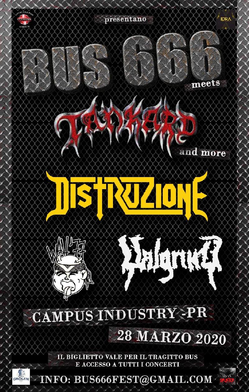 BUS 666 MEETS TANKARD: tutti i dettagli dell'evento