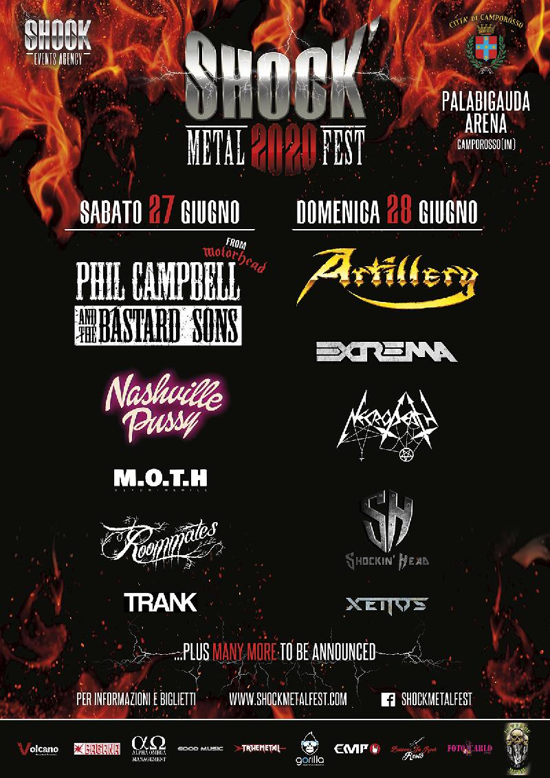 SHOCK METAL FEST 2020: con Phil Campbell e grandi nomi del rock e metal internazionale