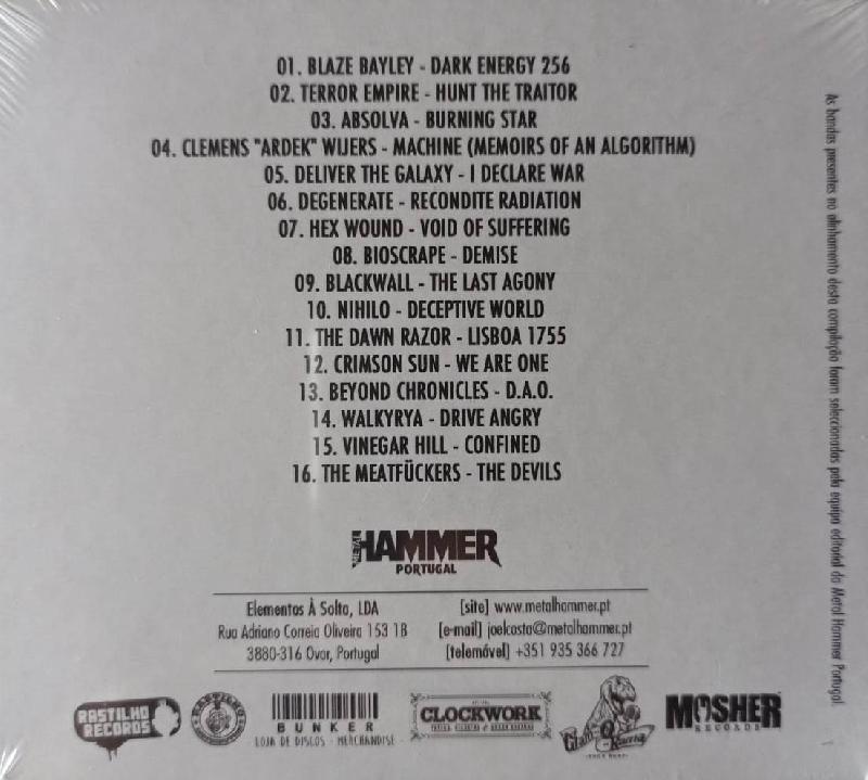 BIOSCRAPE: entrano nella Compilation ufficiale "fisica" di Metal Hammer Portugal