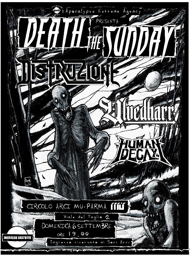 DEATH THE SUNDAY FEST: i dettagli dell'evento