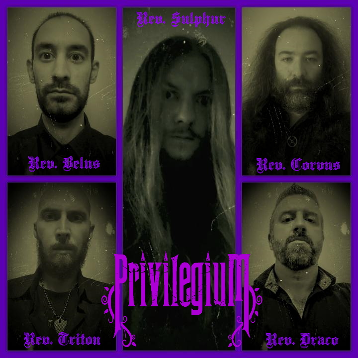 PRIVILEGIUM: annunciato nuovo progetto con membri di Evil Bards, Bahal, Orcrist e The Chronomaster Project