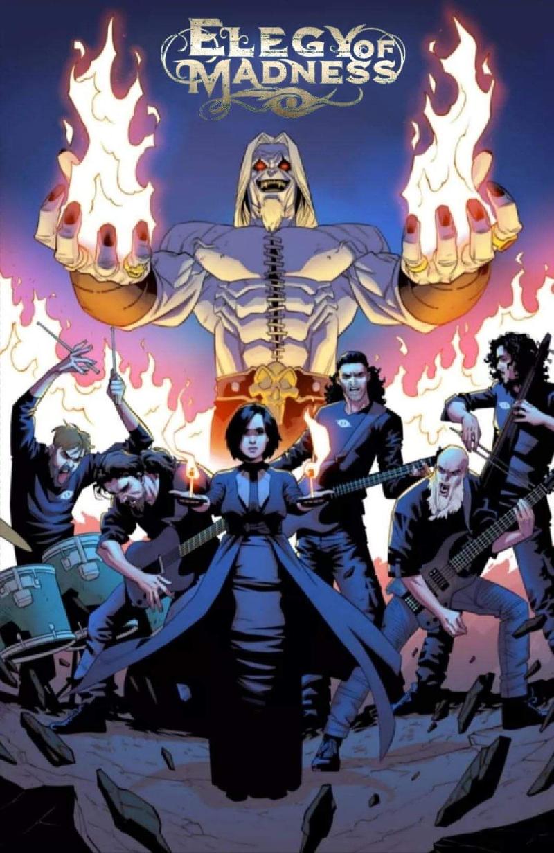 ELEGY OF MADNESS: svelata la copertina del fumetto di ''Invisible World''