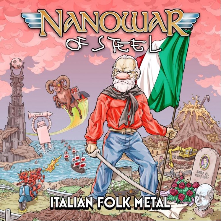 NANOWAR OF STEEL: svelano la nuova canzone e il divertente video di “Gabonzo Robot” creato da Dr. Pira