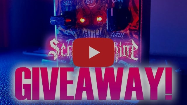 SCREAMACHINE: regalano il loro signature pedal per chitarra