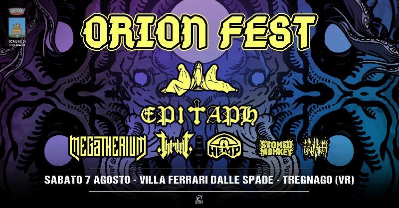ORION FEST: la prima edizione si terrà il 7 agosto