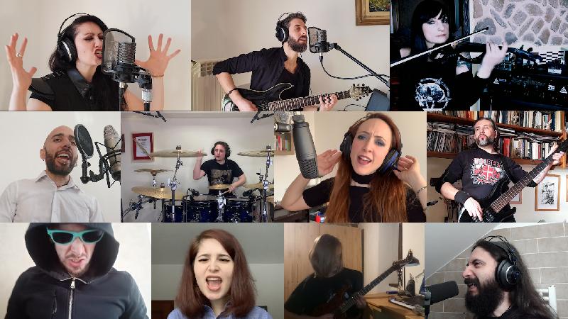 ETERNAL SILENCE: suonano “Hell On Earth”, ospiti i membri di TEMPERANCE, SOUND STORM, AEVUM
