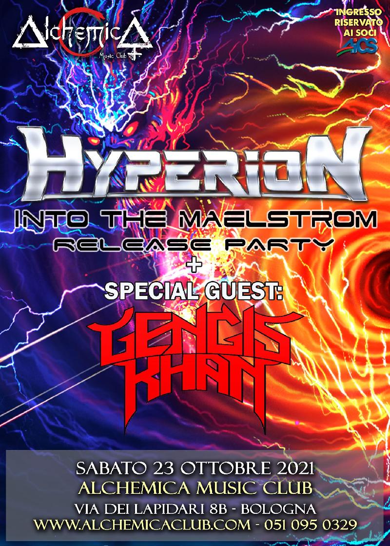 HYPERION: i dettagli del Release Party di ''Into The Maelstrom''