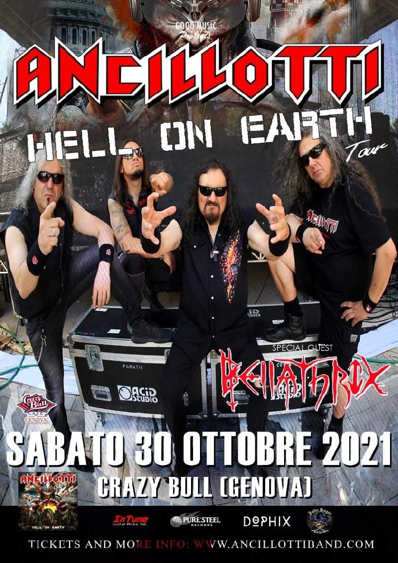ANCILOTTI: una nuova data al Crazy Bull di Genova