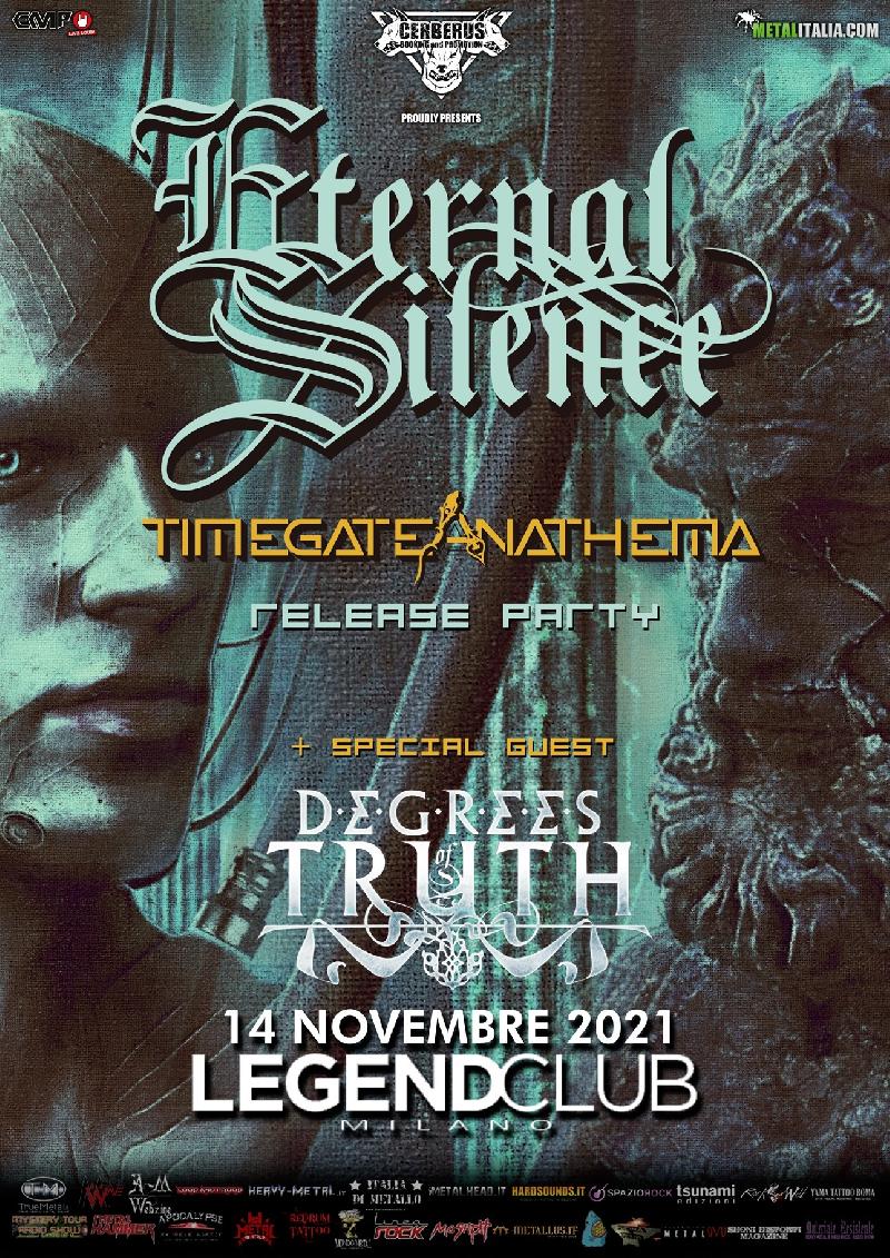 ETERNAL SILENCE, DEGREES OF TRUTH: i dettagli della serata al Legend di Milano