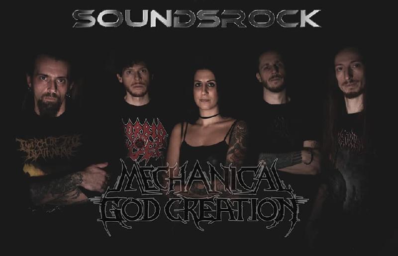 MECHANICAL GOD CREATION: firmano con Soundsrock Agency