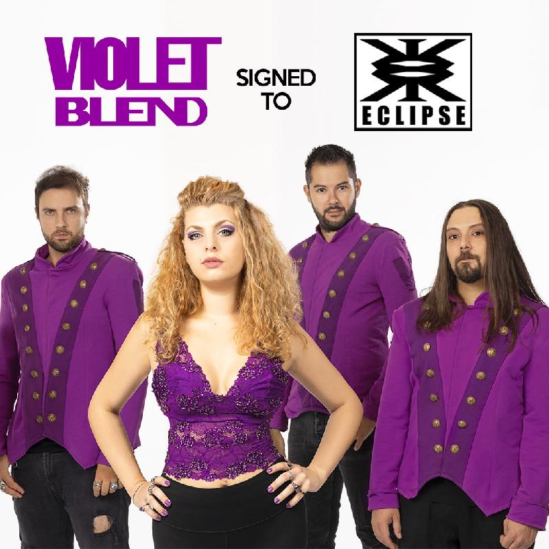 VIOLET BLEND: firmano con la Eclipse Records