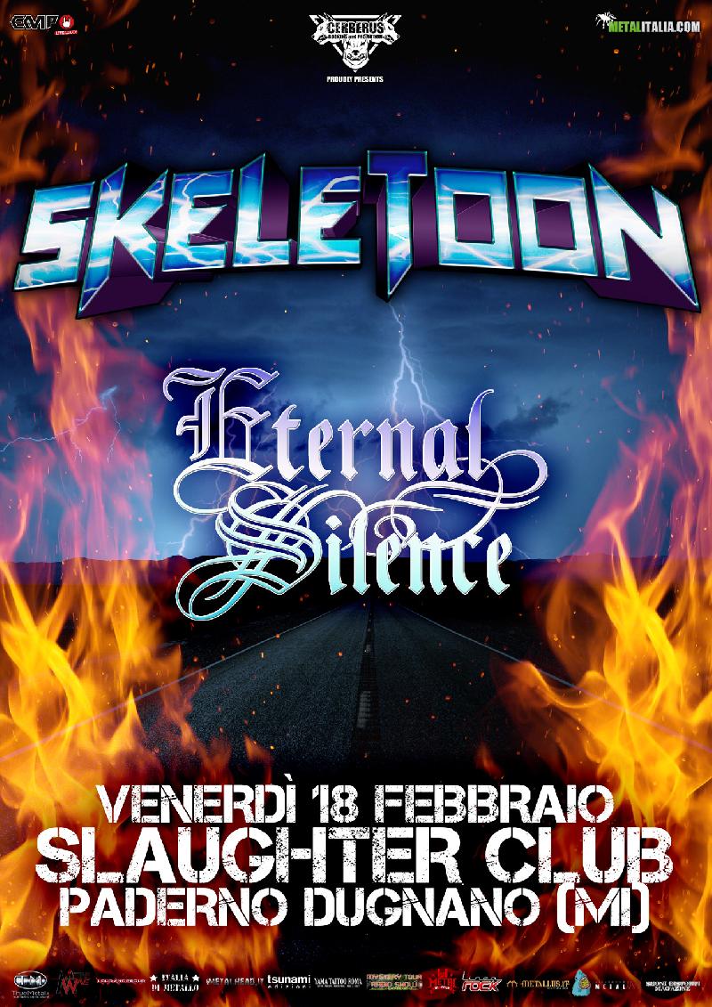 SKELETOON, ETERNAL SILENCE: una data allo Slaughter di Milano