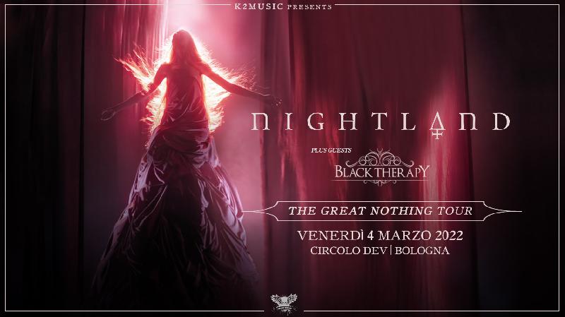 NIGHTLAND: a Bologna questa sera a inaugurare il loro tour