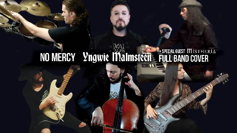 GIANLUCA MASTRANGELO: la video collaborazione per la cover ''No Mercy'' di Yngwie Malmsteen