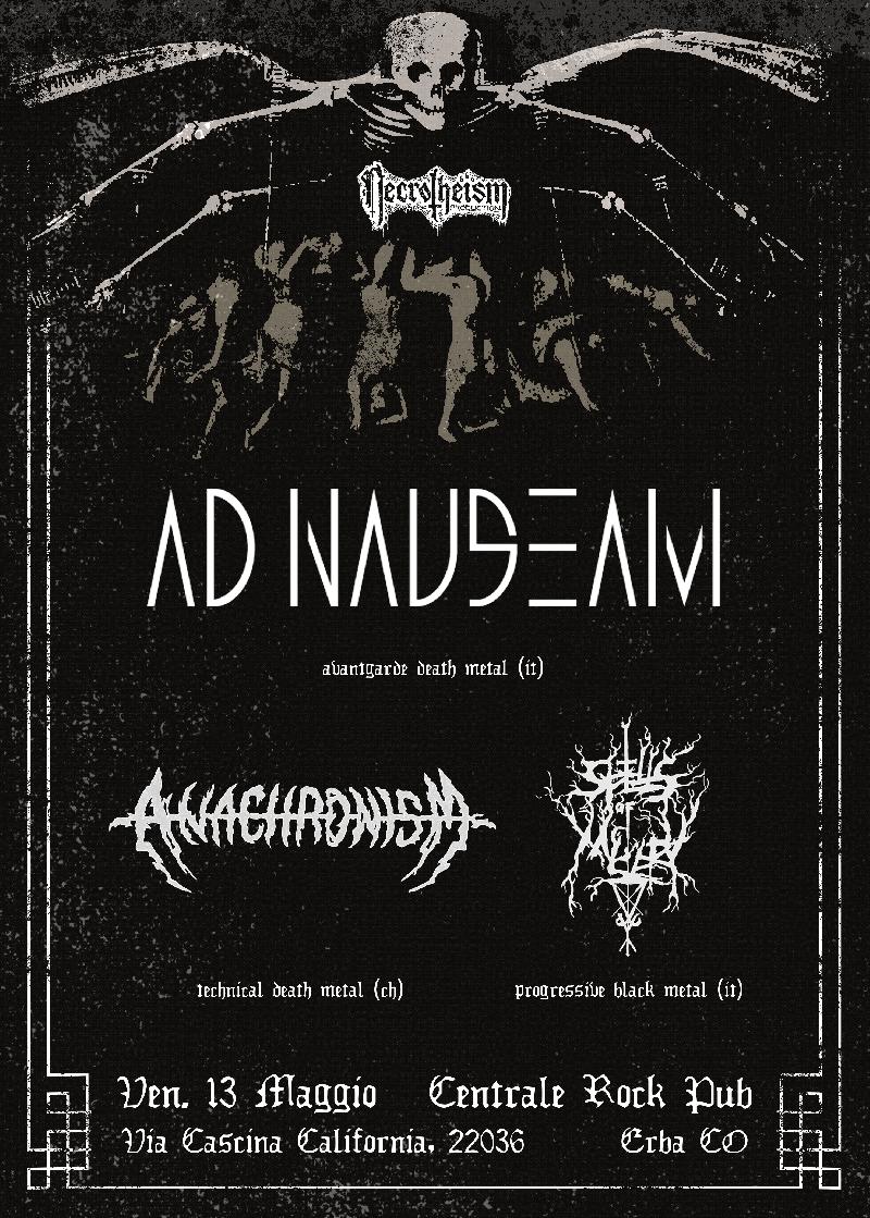 AD NAUSEAM: prossima data al Centrale Rock Pub