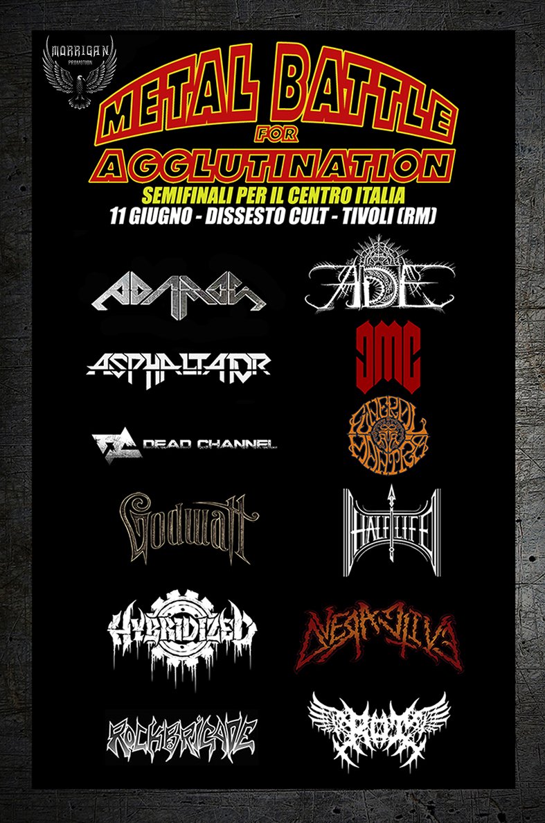ROCK BRIGADE: nella Metal Battle per L’Agglutination 2022
