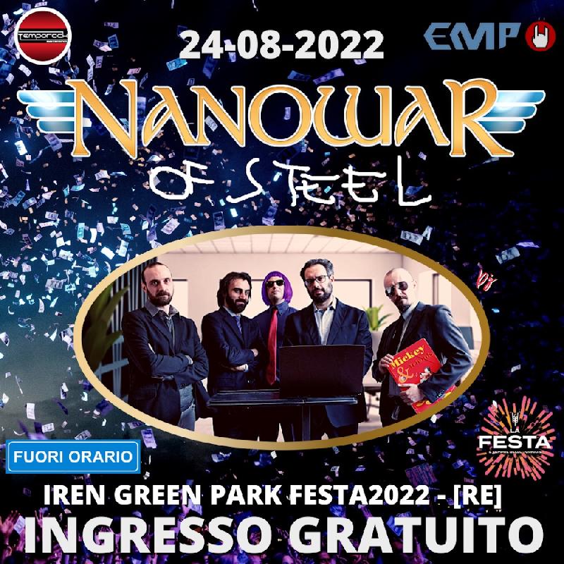NANOWAR OF STEEL: live al Iren Green Park Arena di Reggio Emilia