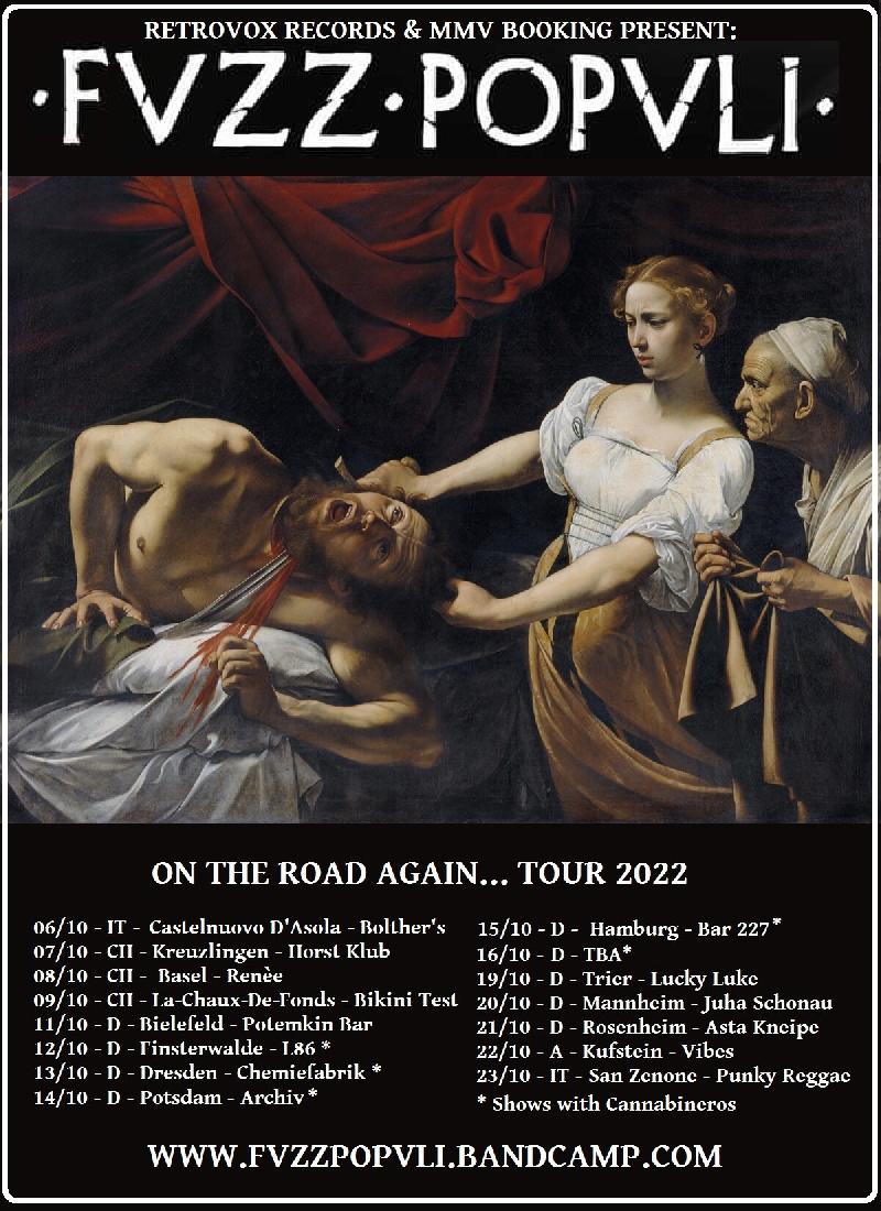 FVZZ POPVLI: tour europeo in autunno