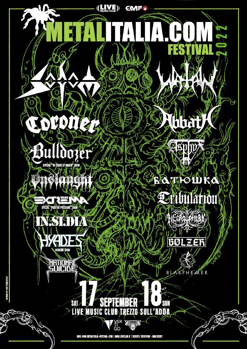 EXTREMA: invitano i fanno al Metalitalia.com festival