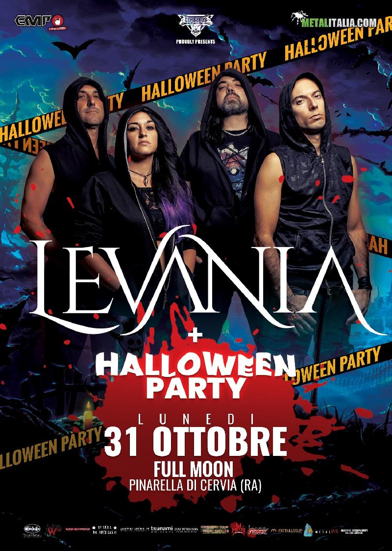 LEVANIA: Halloween Party al Full Moon Pinarella di Cervia
