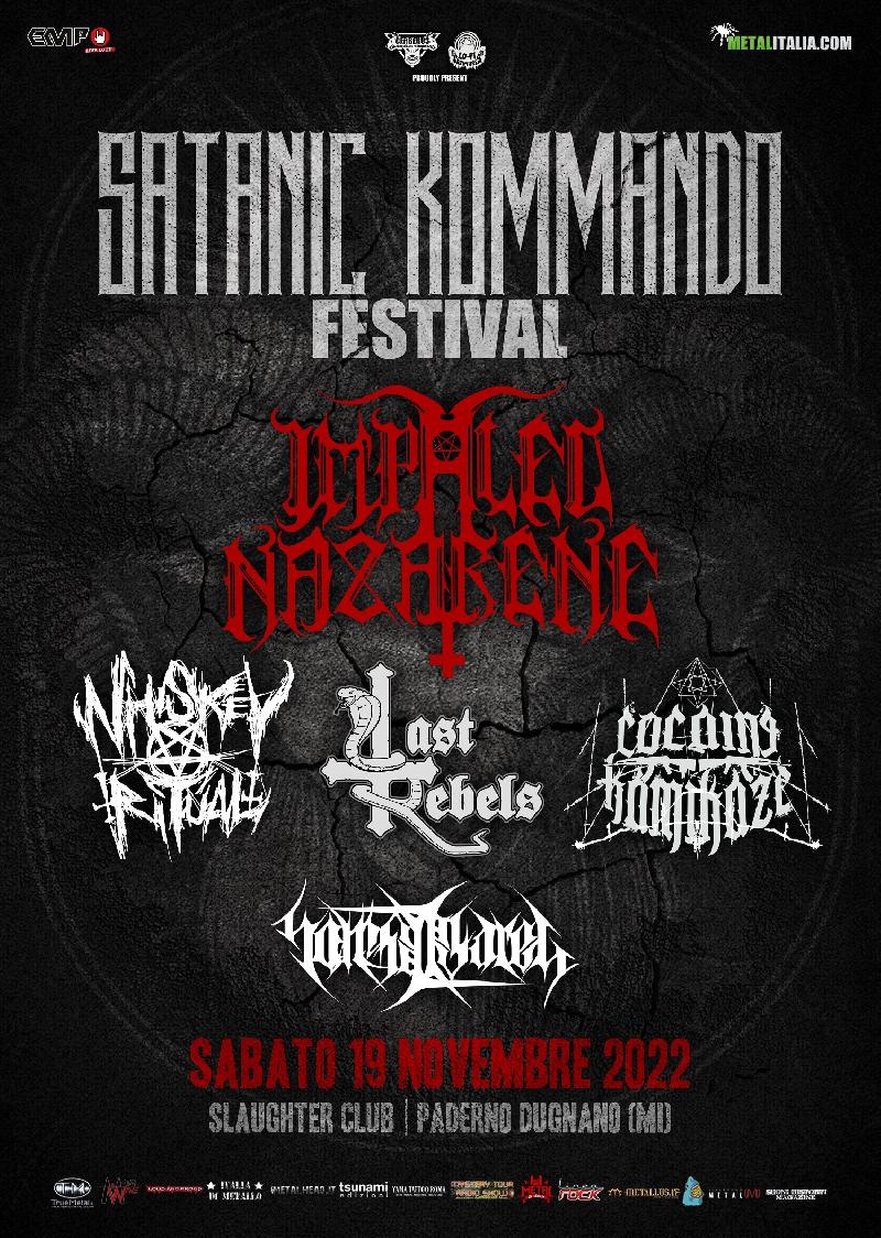 SATANIC KOMMANDO FESTIVAL: aggiunti LAST REBELS e HOMSELVAREG, insieme a IMPALED NAZERENE e altri